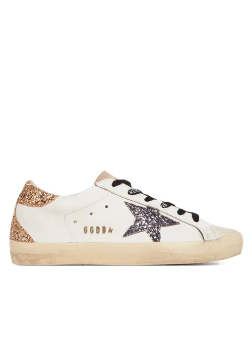 Golden Goose Super-Star Bianco Argento Oro Glitter Golden Goose | GWF00102F00535882532
